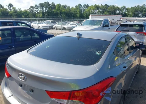 2012 Hyundai Elantra Limited (Ulsan Plant) from USA, damaged, VIN KMHDH4AE6CU224846